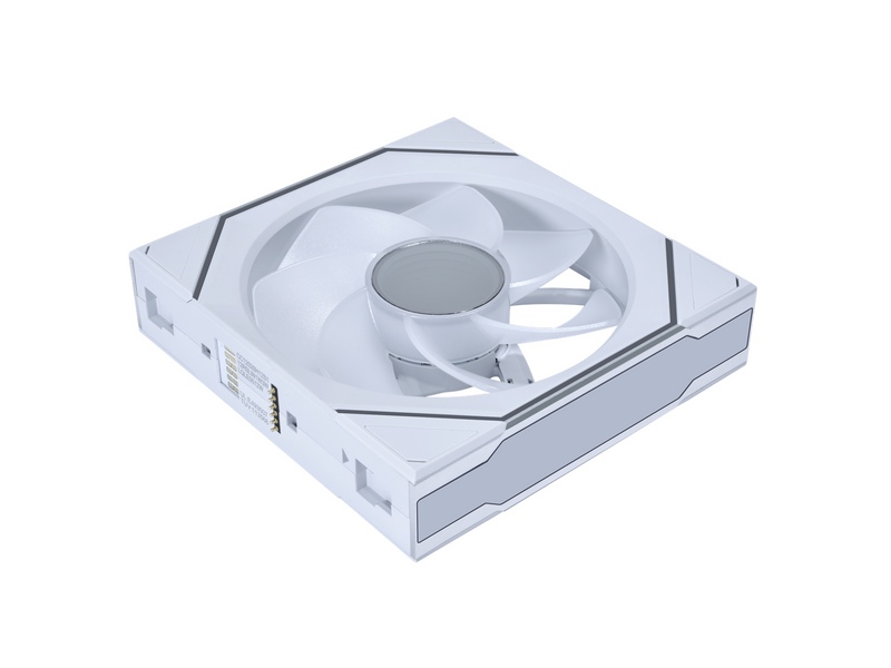 Lian Li UNI FAN SL-INFINITY Wireless Reverse - Gehäuselüfter - 120mm - Weiß mit RGB LED - 32 dBA