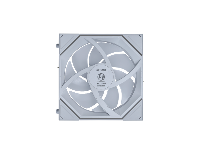 Lian Li UNI FAN SL-INFINITY Wireless Reverse - Gehäuselüfter - 120mm - Weiß mit RGB LED - 32 dBA