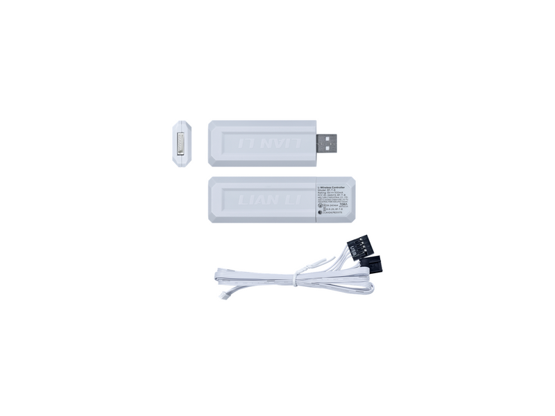 Lian Li UNI FAN SL-INFINITY Wireless Reverse - Gehäuselüfter - 120mm - Weiß mit RGB LED - 32 dBA