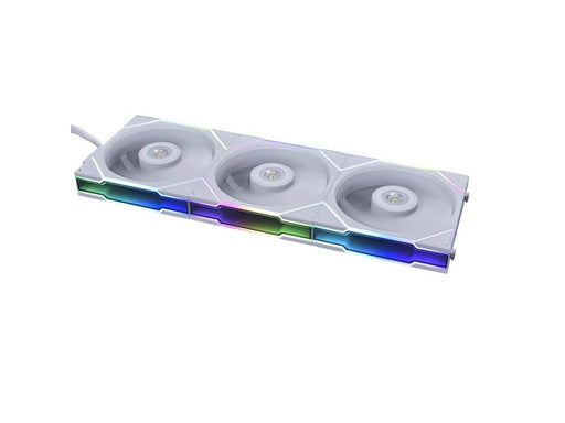 Lian Li UNI FAN TL 120 (3-pack) - Gehäuselüfter - 120mm - Weiß mit RGB LED - 33 dBA