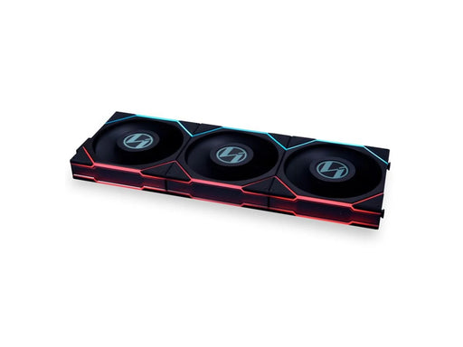 Lian Li UNI FAN TL LCD 120 (3-pack) - Gehäuselüfter - 120mm - Schwarz mit RGB LED - 27 dBA