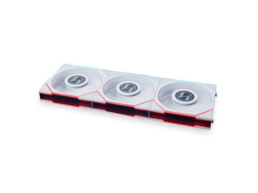 Lian Li UNI FAN TL LCD 120 (3-pack) - Gehäuselüfter - 120mm - Weiß mit RGB LED - 27 dBA