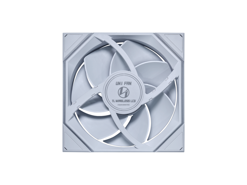 Lian Li UNI FAN TL-LCD Wireless 140 White - Gehäuselüfter - 140mm - Weiß mit RGB LED - 29 dBA
