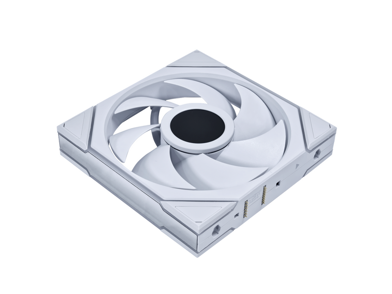 Lian Li UNI FAN TL-LCD Wireless 140 White - Gehäuselüfter - 140mm - Weiß mit RGB LED - 29 dBA
