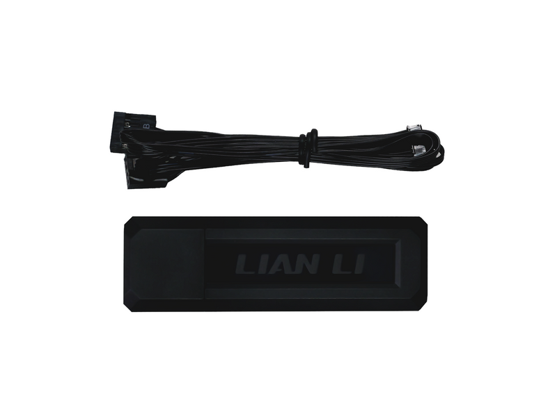 Lian Li UNI FAN TL Wireless LCD (3-pack) - Gehäuselüfter - 120mm - Schwarz mit RGB LED - 27 dBA