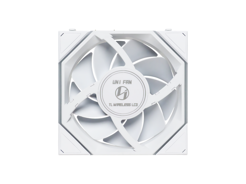 Lian Li UNI FAN TL Wireless LCD - Gehäuselüfter - 120mm - Weiß mit RGB LED - 27 dBA