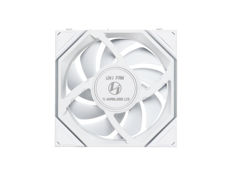 Lian Li UNI FAN TL Wireless LCD Reverse (3-pack) - Gehäuselüfter - 120mm - Weiß mit RGB LED - 31 dBA