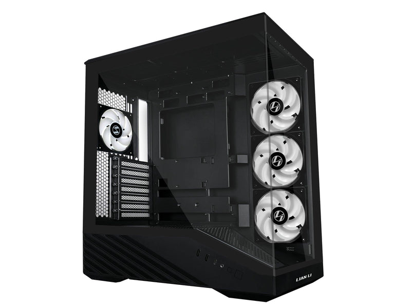Lian Li V100 Black (4x ARGB fans) - Gehäuse - Miditower - Schwarz