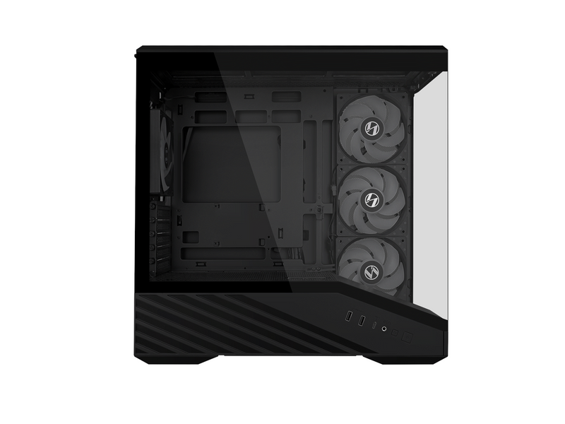 Lian Li Vector V100 Mini - Gehäuse - Minitower - Schwarz