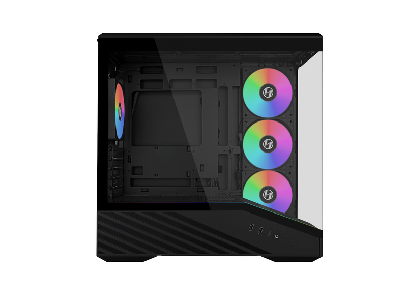 Lian Li Vector V100 Mini - Gehäuse - Minitower - Schwarz