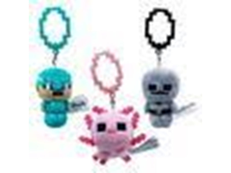 Licensed Collectibles Lic. Minecraft Plush HNGR 9CM - assorted