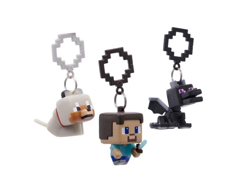 Licensed Collectibles Minecraft Clip On HNGR 8CM - assorted