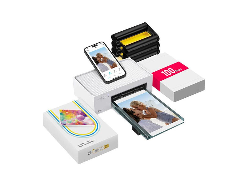 Liene Amber M100 4x6" tragbarer Fotodrucker