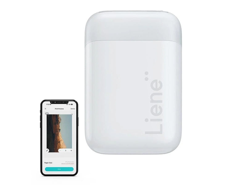 Liene Pearl 2x3" Tragbarer Fotodrucker (Weiß)