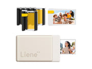 Liene Pearl N200 Pro 2x3" tragbares Fotodrucker-Kit (Gold) - Farbensublimierung