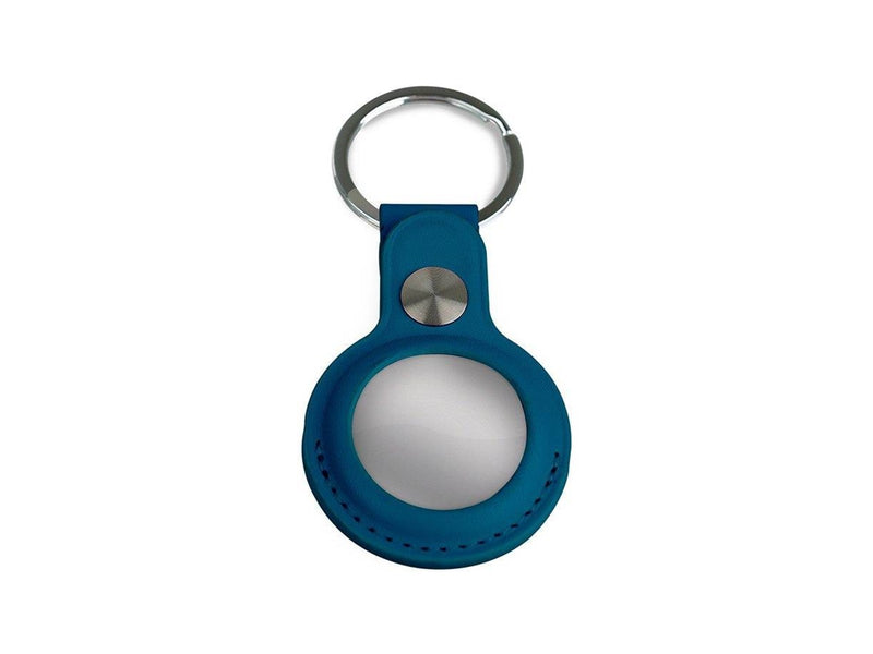 Light Solutions Airtag Key ring - Leather - Navy blue