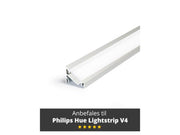 Light Solutions Aluminiumsprofil - Model C til Philips Hue og WiZ - Alu