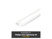 Light Solutions Aluminiumsprofil - Model G til Philips Hue og WiZ - Hvid