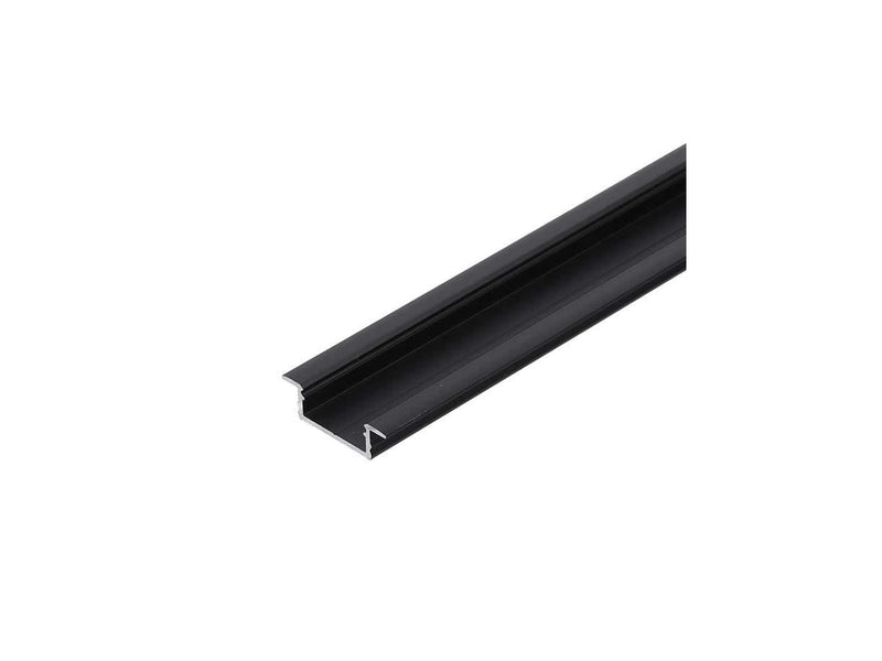 Light Solutions Aluminiumsprofil - Model G til Philips Hue og WiZ - Sort