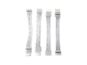 Light Solutions Cable for Philips Hue Gradient LightStrip - 5cm - White - 4 pcs