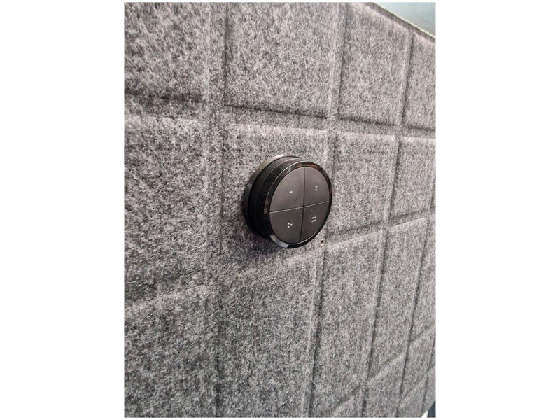 Light Solutions Round bracket for Hue Tap Dial Switch - Black