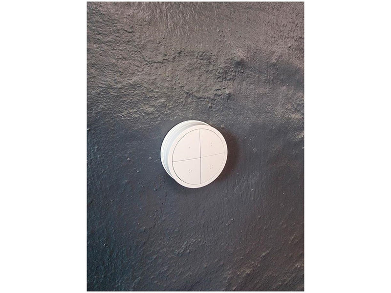Light Solutions Round bracket for Hue Tap Dial Switch - White