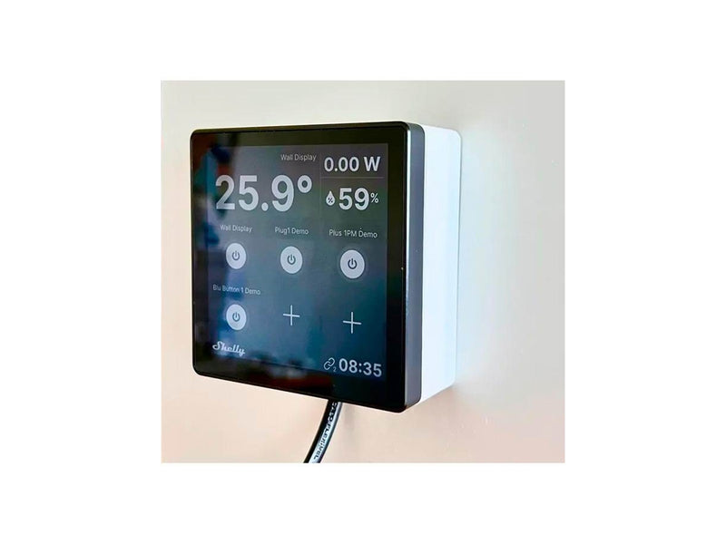 Light Solutions Shelly - Wall Display Wall Holder - White