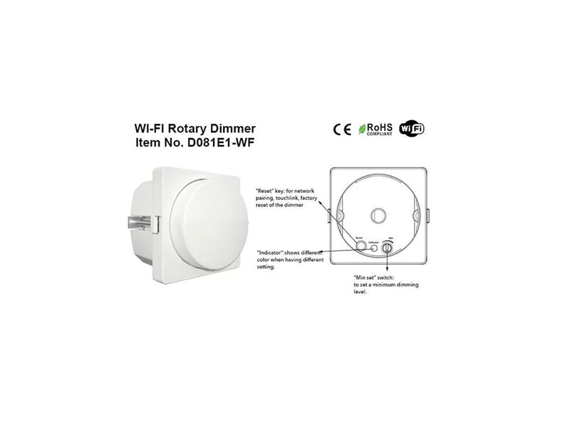 Light Solutions WiFi Rotating Dimmer for LK - 250W