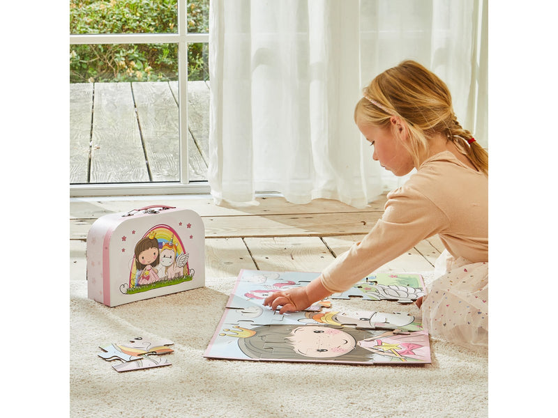 Lillie & Ellie Lillie and Ellie - Suitcase With Puzzle