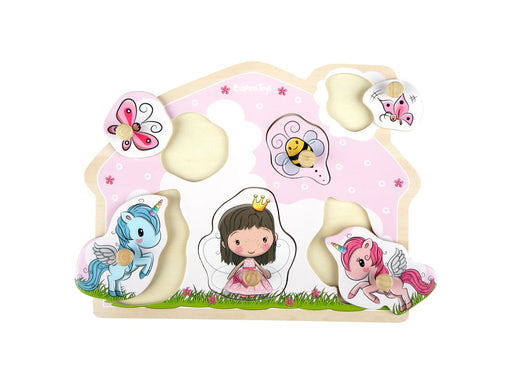Lillie & Ellie Lillie and Ellie - Wooden Peg Puzzle