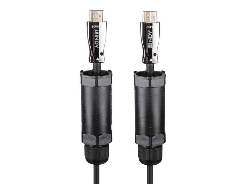 Lindy 30m Armoured Fibre Optic Hybrid HDMI 8K60 Cable