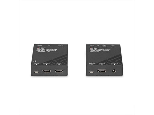 Lindy 70m Cat.6 HDMI 4K60 USB and Audio KVM Extender