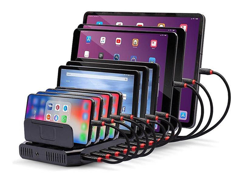 Lindy 96W 10 Port USB Charging Station
