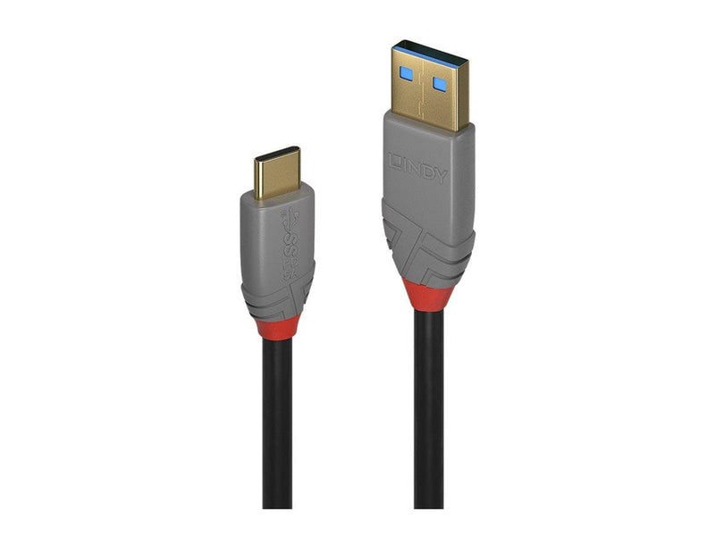 Lindy Anthra Line - USB-C cable - 24 pin USB-C to USB Type A - 1.5 m
