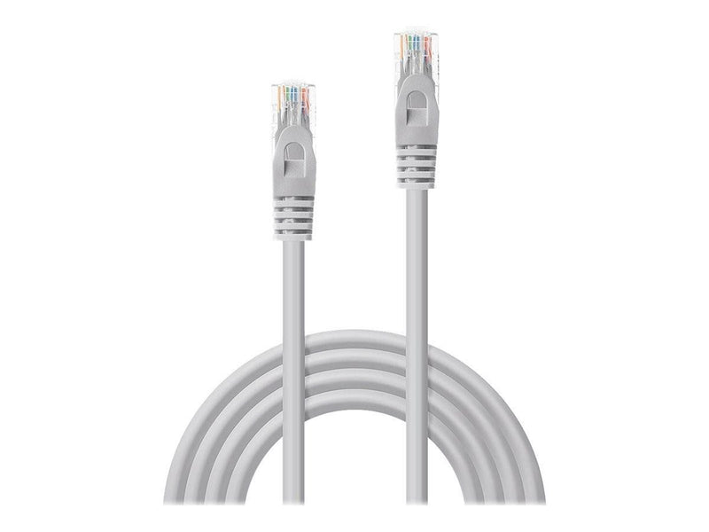 Lindy Basic patch cable - 10 m - grey - Grau - 10m