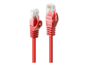 Lindy Basic patch cable - 2 m - red - Rot - 2m