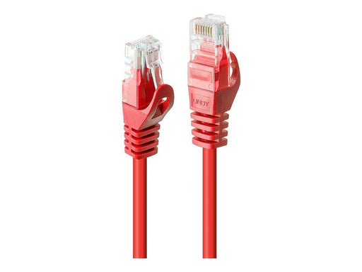 Lindy Basic patch cable - 2 m - red - Rot - 2m