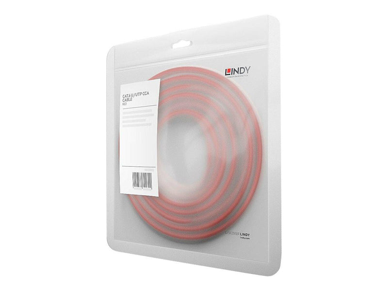 Lindy Basic patch cable - 2 m - red - Rot - 2m