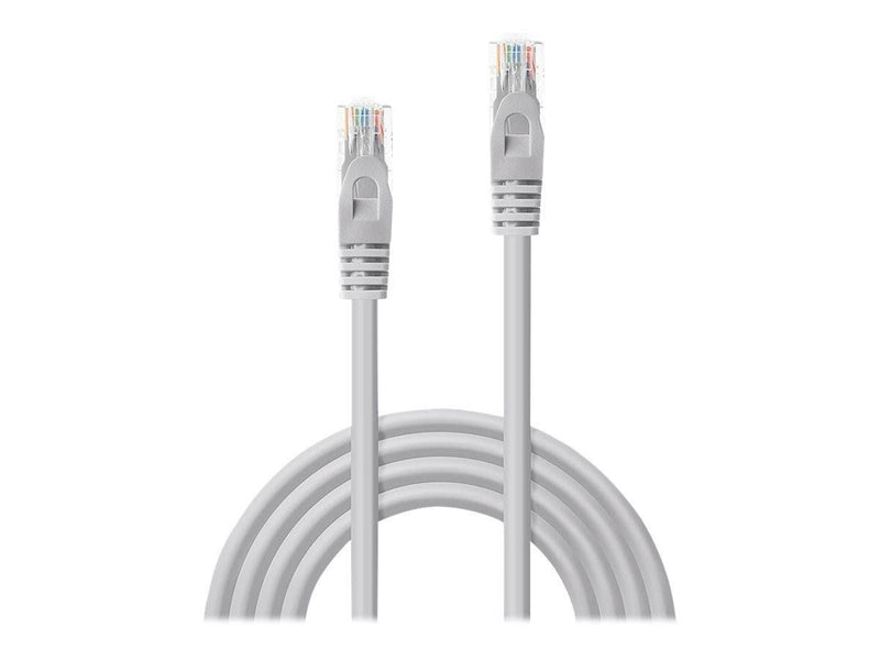 Lindy Basic patch cable - 3 m - grey - Grau - 3m