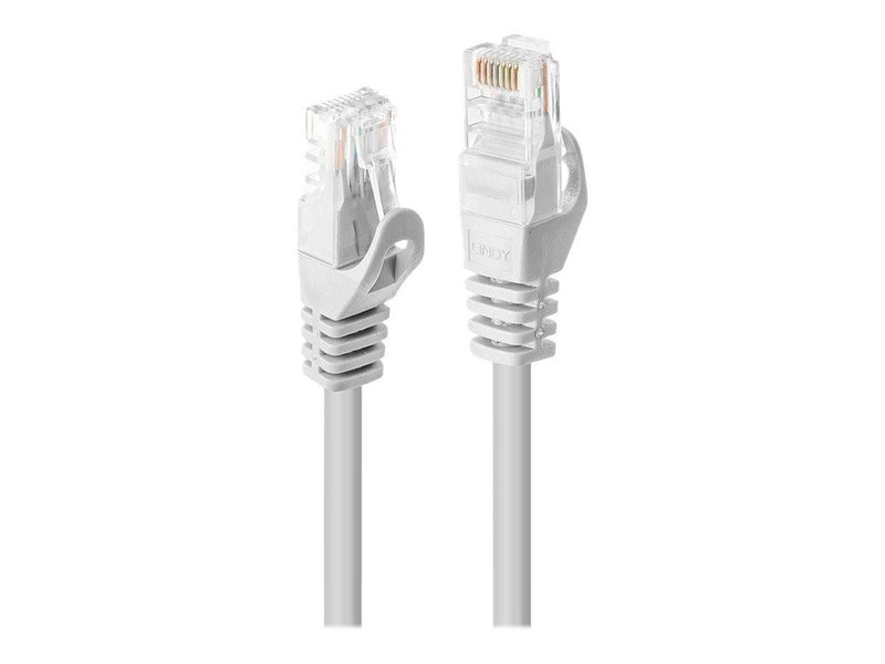 Lindy Basic patch cable - 30 cm - white - Weiß - 0.3m