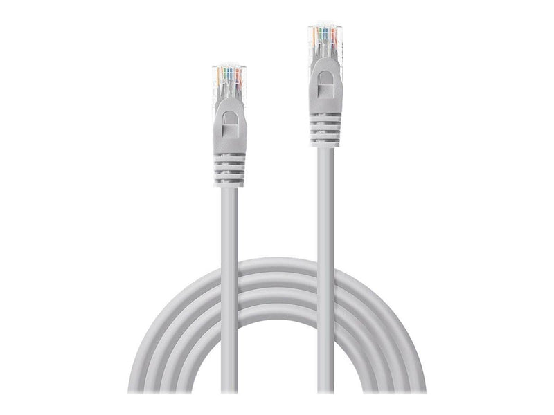 Lindy Basic patch cable - 5 m - grey - Grau - 5m
