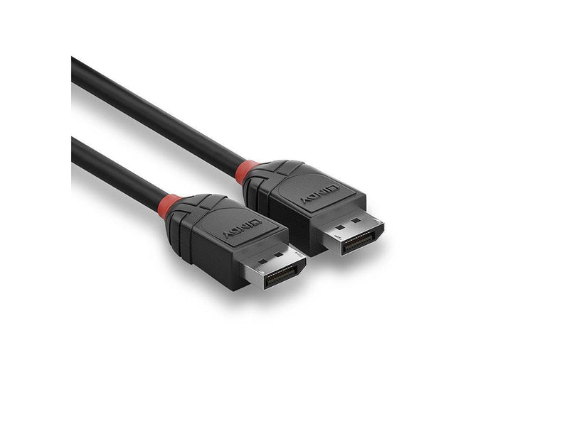 Lindy Black DisplayPort 1.2 Cable - 0.5m