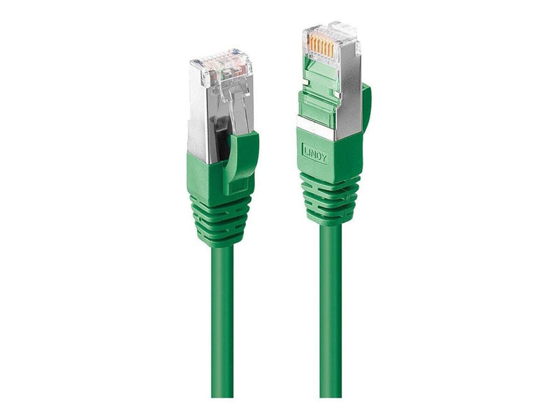 Lindy CAT6a S/FTP LS0H Snagless - 30cm - Grün - 0.3m