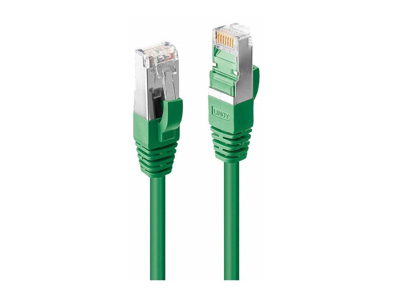 Lindy CAT6a S/FTP LS0H Snagless - 30cm - Grün - 0.3m