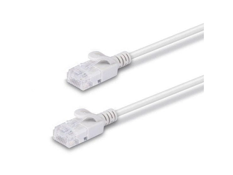 Lindy Cat.6A U/UTP Ultra Slim Ethernet Cable - 2m - Grau - 2m
