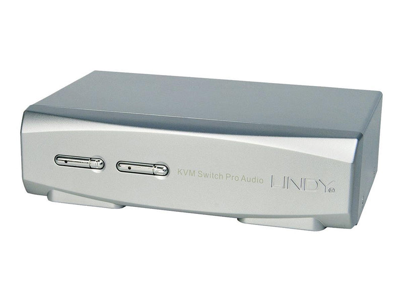 Lindy KVM Switch Pro - KVM switch - 2 ports