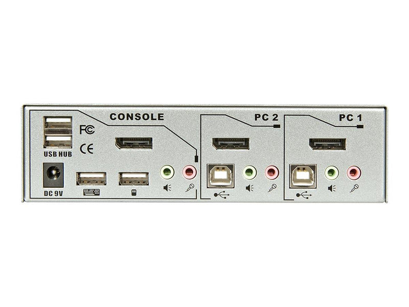 Lindy KVM Switch Pro - KVM switch - 2 ports