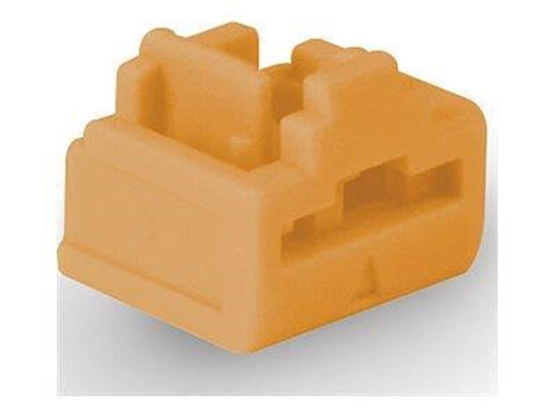 Lindy LAN port blocker - orange (pack of 20)