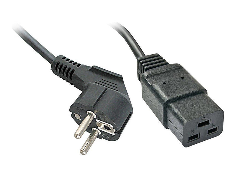 Lindy - power cable - CEI 23-16/VII / CEE 7/3 to IEC 60320 C19 - 2 m