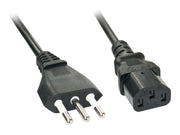 Lindy - power cable - CEI 23-50 to power IEC 60320 C13 - 3 m